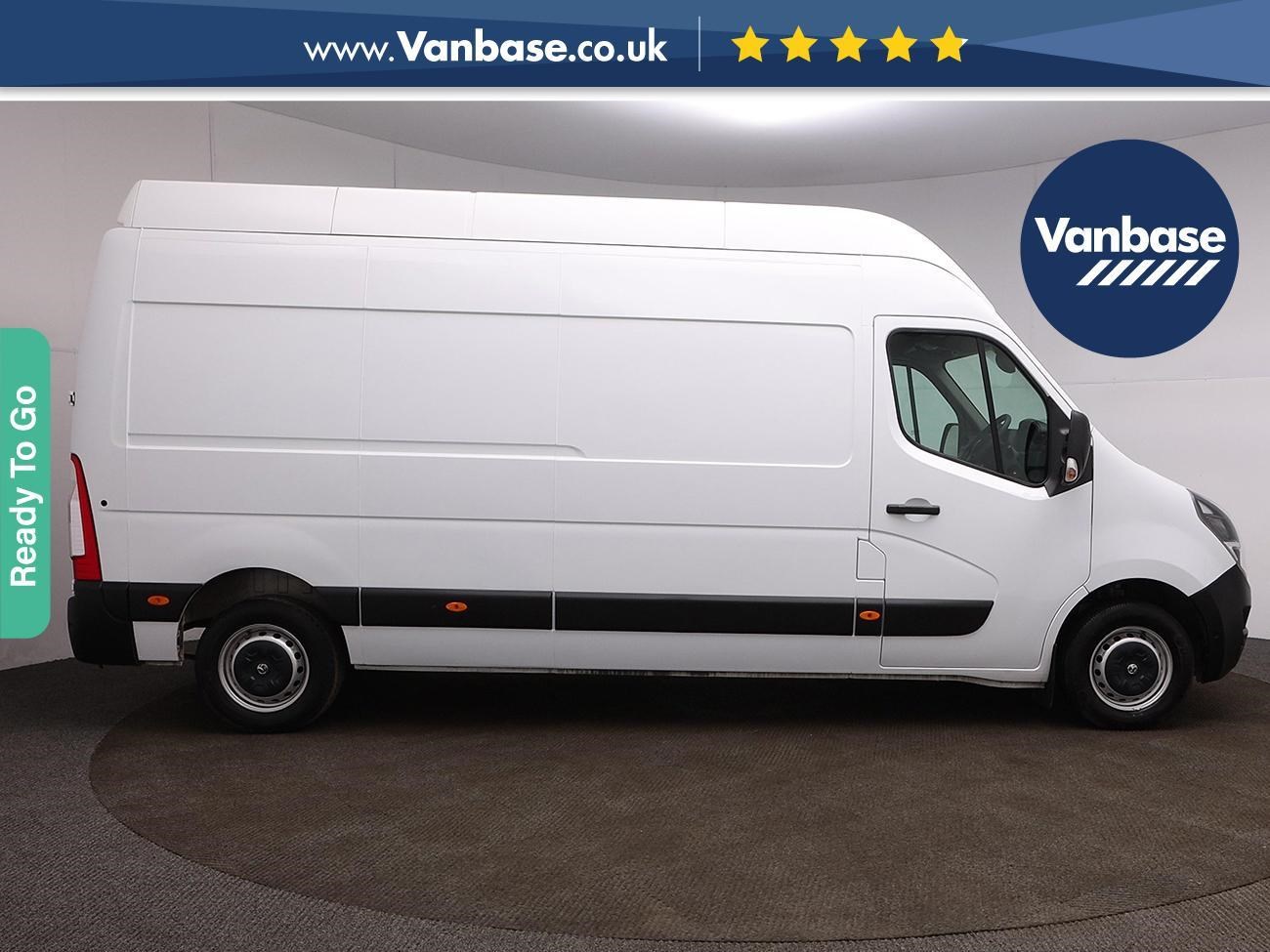 (2020) Vauxhall Movano 2.3 Turbo D 135ps Long Wheelbase L3H3 High Roof Van Maxi Roof - Euro 6 - Air Conditioning - Bluetooth Connection - Cruise Control