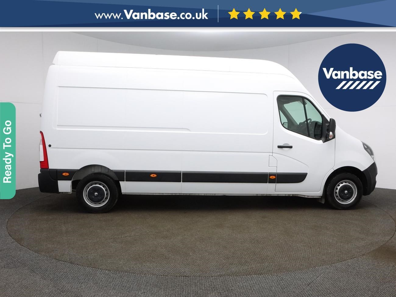 (2020) Vauxhall Movano 2.3 Turbo D 135ps Long Wheelbase L3H3 High Roof Van 3500 GVW - Euro 6 - Air Conditioning - Satellite Navigation - Apple CarPlay - Bulkhead