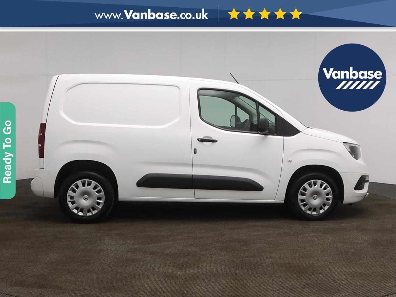 (2019) Vauxhall COMBO CARGO 2300 1.6 Turbo D 100ps Sportive Short Wheelbase L1H1 Low Roof Van Euro 6 - Air Conditioning - Bluetooth Connection - Parking Sensors - 1 Owner - Bulkhead - Side Door
