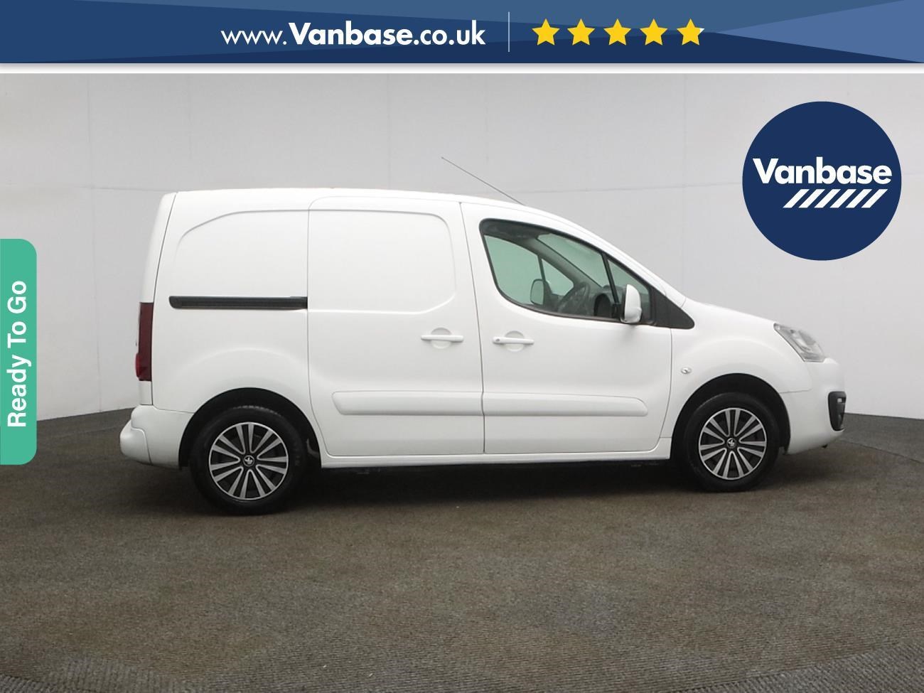 (2018) Peugeot Partner 625 SE 1.6 16v 98 Short Wheelbase L1H1 Low Roof Van Petrol - Euro 6 - Air Conditioning - Twin Sliding Doors - Bluetooth Connection - Racking