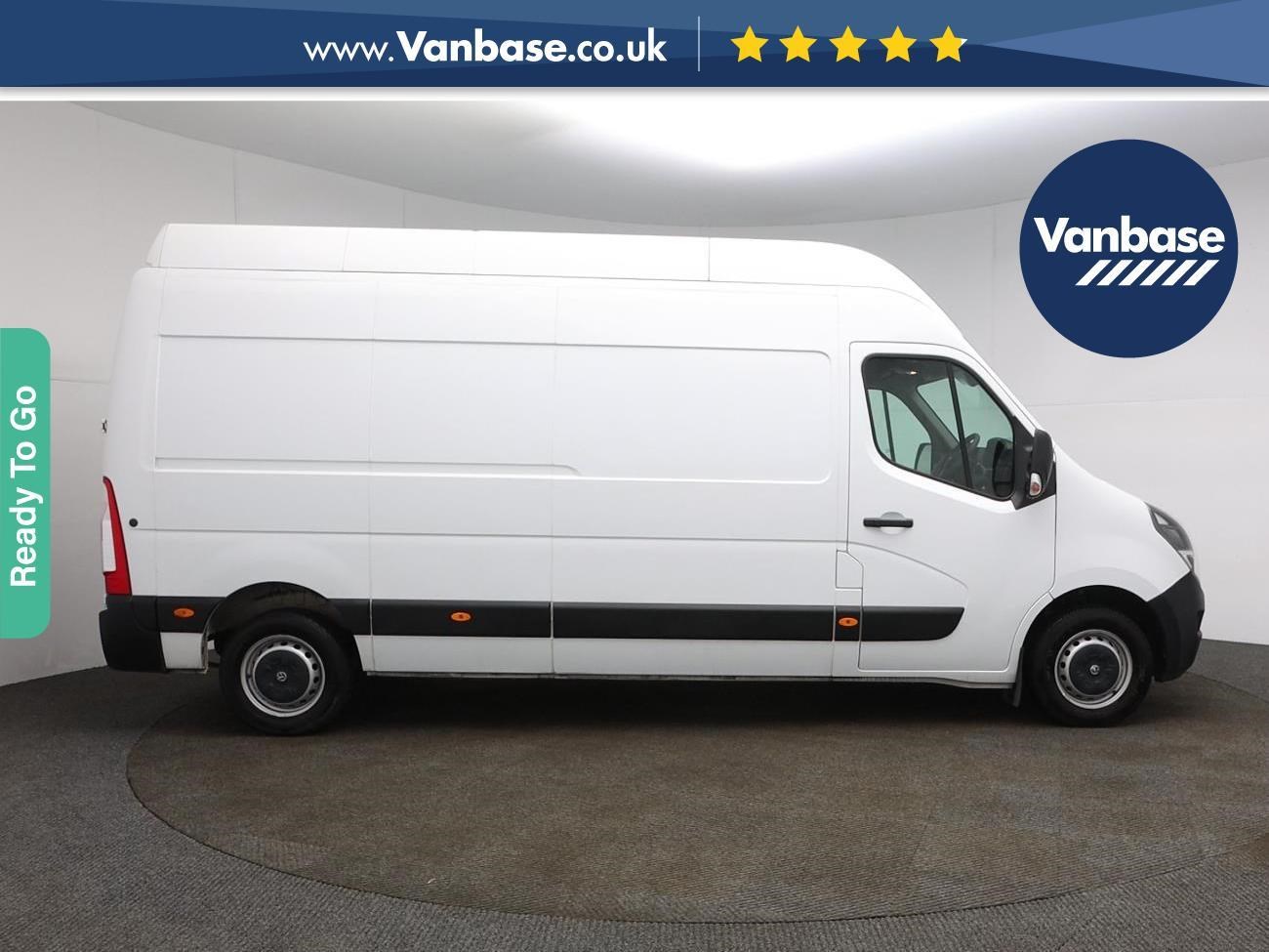 (2020) Vauxhall Movano 2.3 Turbo D 135ps Long Wheelbase L3H3 High Roof Van Euro 6 - Air Conditioning - Satellite Navigation - Bluetooth Connection - Cruise Control