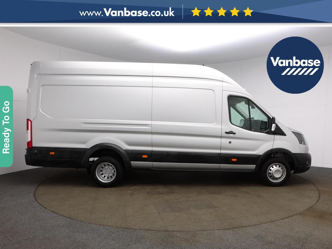 (2021) Ford Transit 2.0 EcoBlue 170ps Leader Extra Long Wheelbase L4H3 High Roof Van Euro 6 - Satellite Navigation - Bluetooth Connection - Twin Wheel - 1 Owner - Bulkhead - 4700 GVW