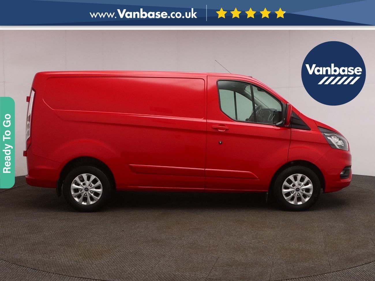 (2018) Ford Transit Custom 2.0 EcoBlue 130ps Limited Short Wheelbase L1H1 Van No VAT To Pay - Euro 6 - Air Conditioning - Bluetooth Connection - Alloy Wheels - Parking Sensors