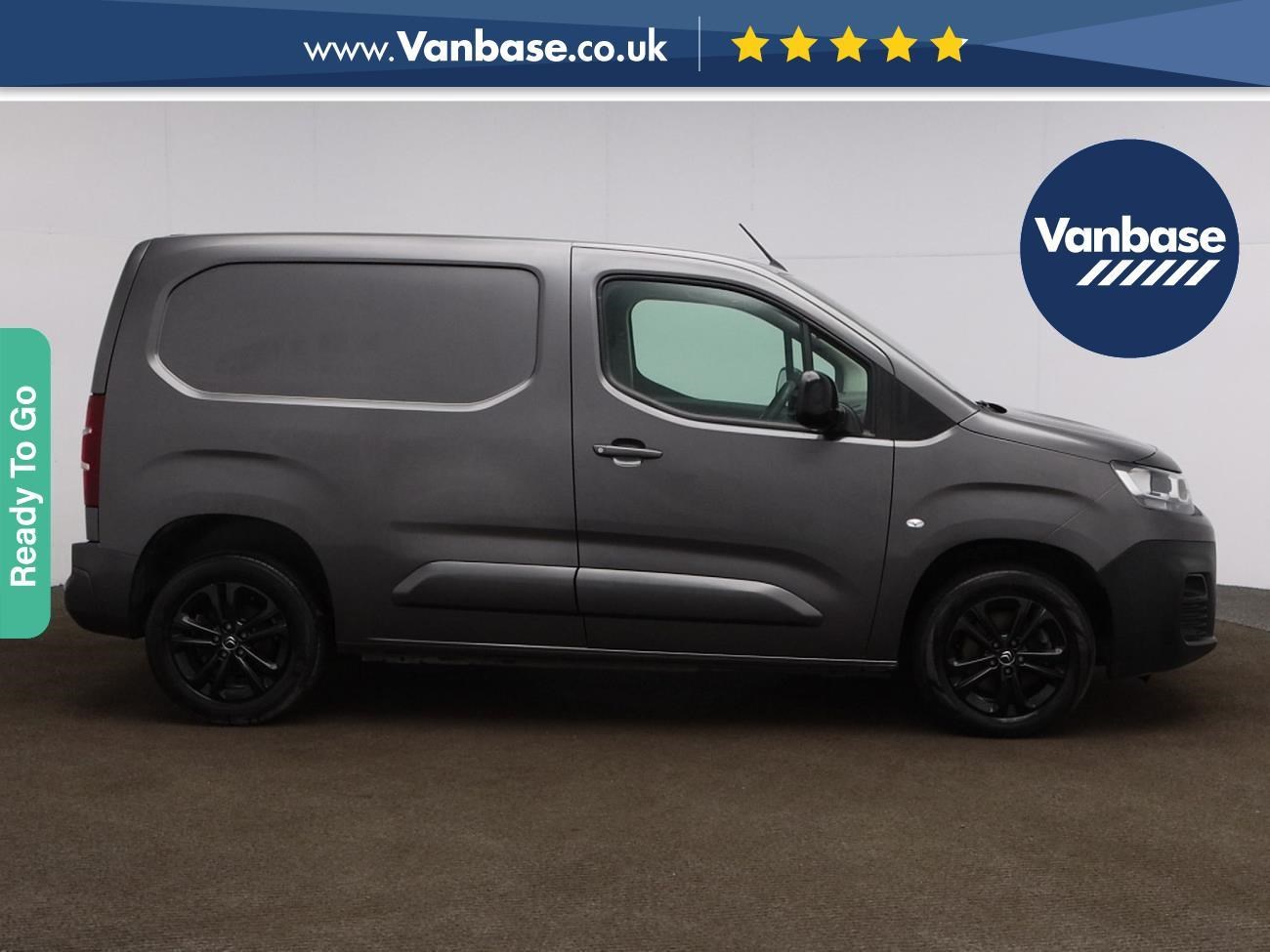 (2021) Citroen Berlingo 1.5 BlueHDi 1000Kg Driver 100ps Short Wheelbase L1H1 Low Roof Van Euro 6 - Air Conditioning - Satellite Navigation - Alloy Wheels - 1 Owner - Bulkhead - Side Door