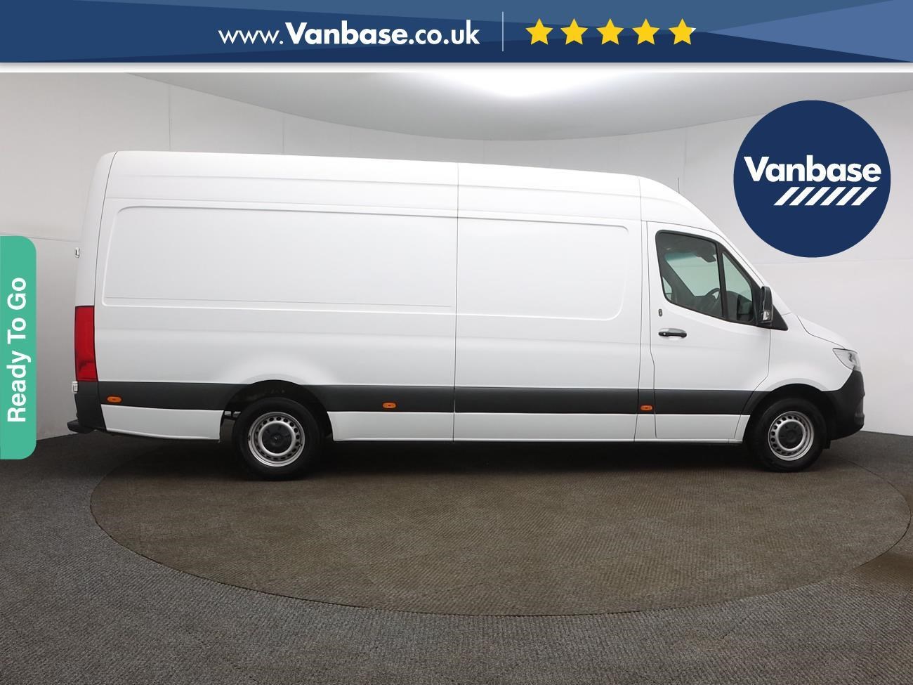 (2020) Mercedes-Benz Sprinter 3.5t Long Wheelbase L3H2 Medium Roof Van Euro 6 - Bluetooth Connection - 1 Owner - Bulkhead - Side Door