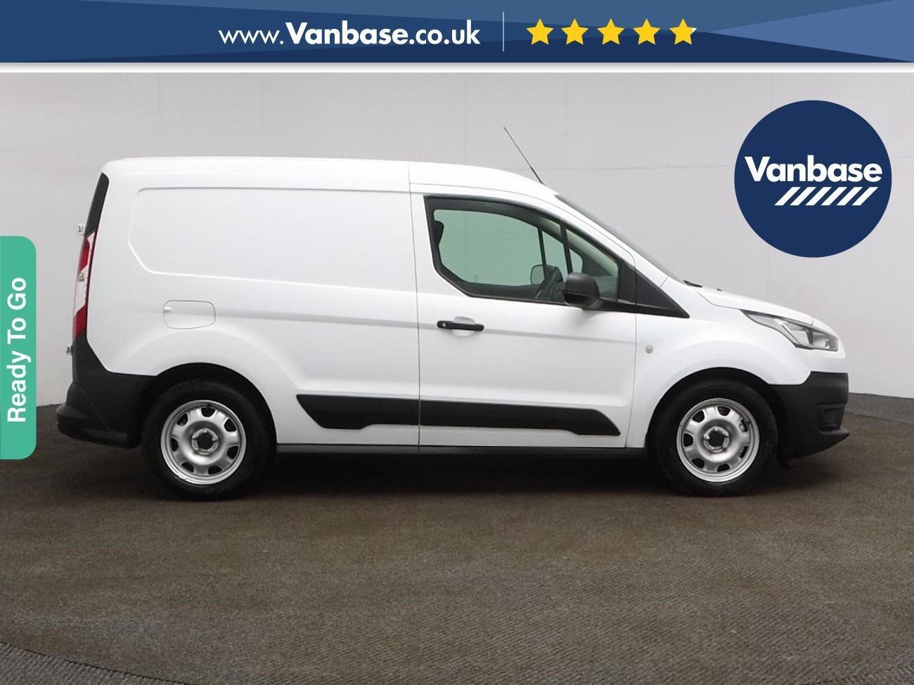 (2019) Ford Transit Connect 1.5 EcoBlue 100ps Short Wheelbase L1H1 Low Roof Van Euro 6 - Air Conditioning - Bluetooth Connection - 1 Owner - Bulkhead - Side Door