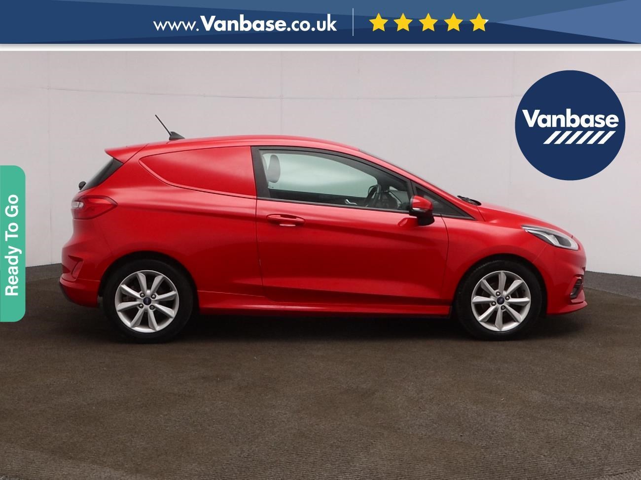 (2019) Ford Fiesta 1.5 TDCi Sport LH Van Euro 6 - Air Conditioning - Bluetooth Connection - 1 Owner
