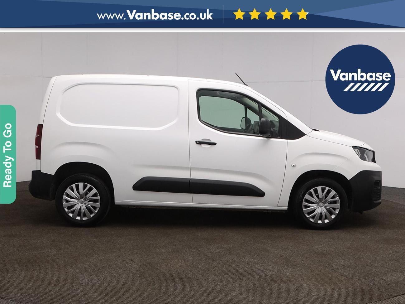 (2019) Peugeot Partner 1000 1.5 BlueHDi 100 Professional Short Wheelbase L1H1 Low Roof Van Cruise Control - Air Conditioning - 1 Owner - Bluetooth Connection