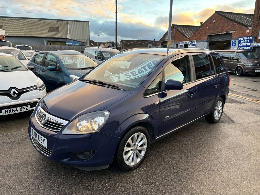 Vauxhall Zafira Listing Image