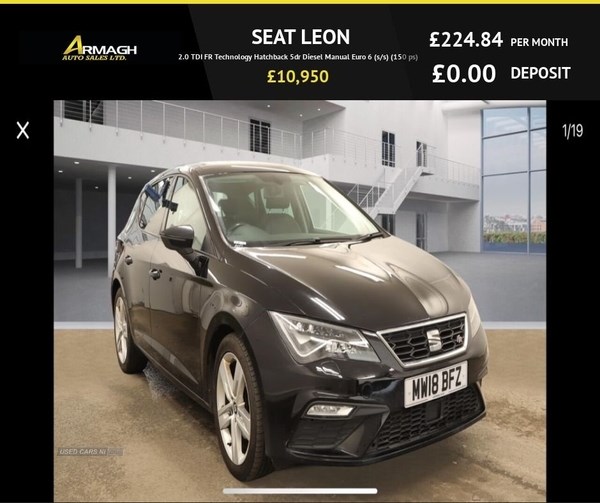 SEAT Leon Listing Image