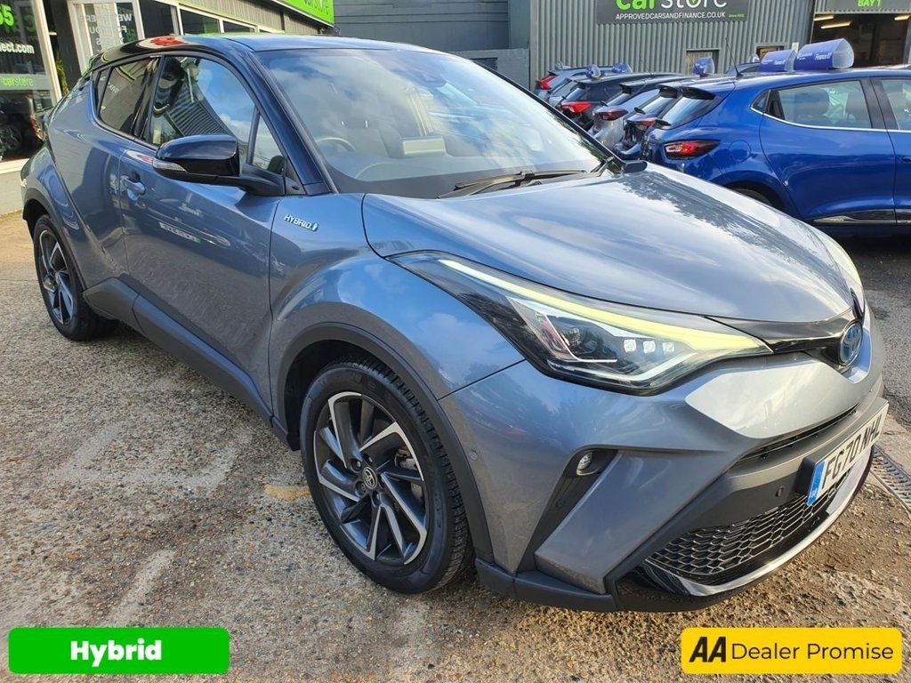 2020 used Toyota C-HR 2.0 DYNAMIC 5d 181 BHP IN GREY AND BLACK WITH 8,100 MILES AND A FULL SERVIC