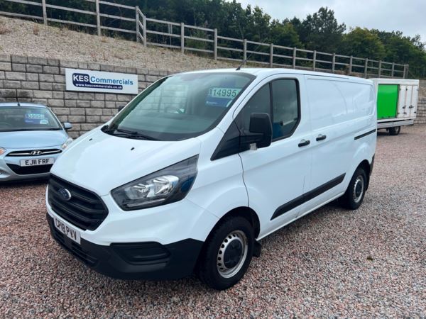 2018 (18) Ford Transit Custom 2.0 TDCi 105ps Low Roof Van new shape only 48,000 miles For Sale In Redruth, Cornwall