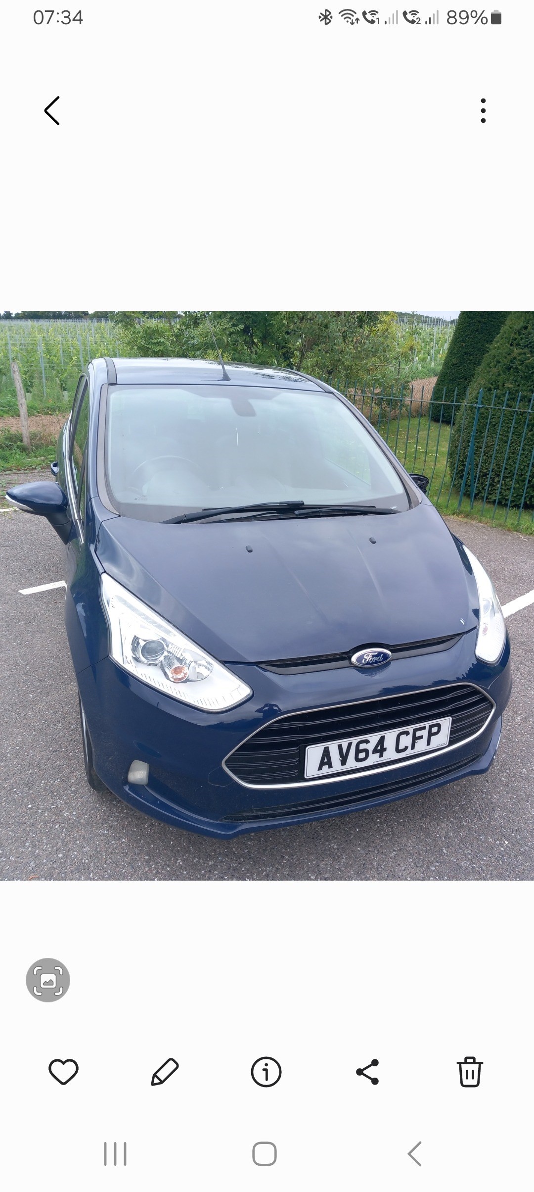 Ford B-Max Listing Image