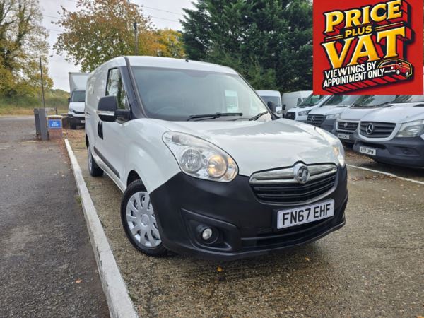 2017 67 Vauxhall Combo 2300 1.6 CDTI 16V 105ps L2 LWB Van Euro 6 Doors PANEL VAN