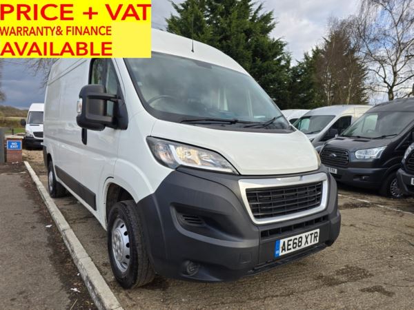 2018 68 Peugeot Boxer 2.0 BlueHDi H2 Professional Van 130ps Doors PANEL VAN