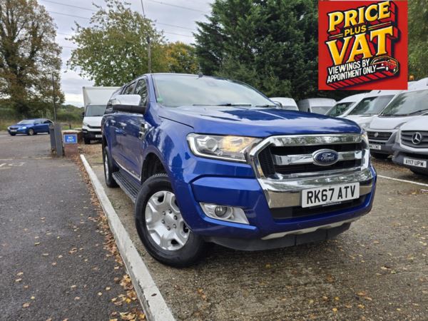 2017 67 Ford Ranger Pick Up Double Cab Limited 2 3.2 TDCi 200 Auto Doors PICK UP