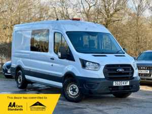 2020 20 Ford Transit 2.0 EcoBlue 130ps H2 Leader Double Cab Van Doors PANEL VAN