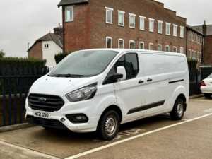 2021 21 Ford Transit Custom 2.0 EcoBlue 130ps Low Roof Trend Van + Only 64k Doors PANEL VAN