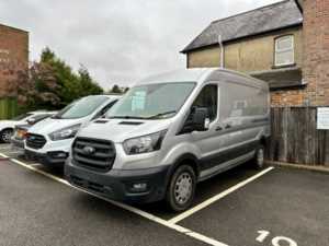 2023 23 Ford Transit 2.0 EcoBlue Hybrid 130ps H2 Trend Van + 34k + 1 Owner Doors PANEL VAN