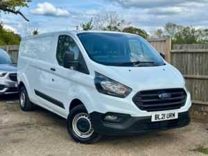 2021 21 Ford Transit Custom 2.0 EcoBlue 130ps Low Roof Leader Van + 30k + 1 OWNER + ULEZ Doors PANEL VAN