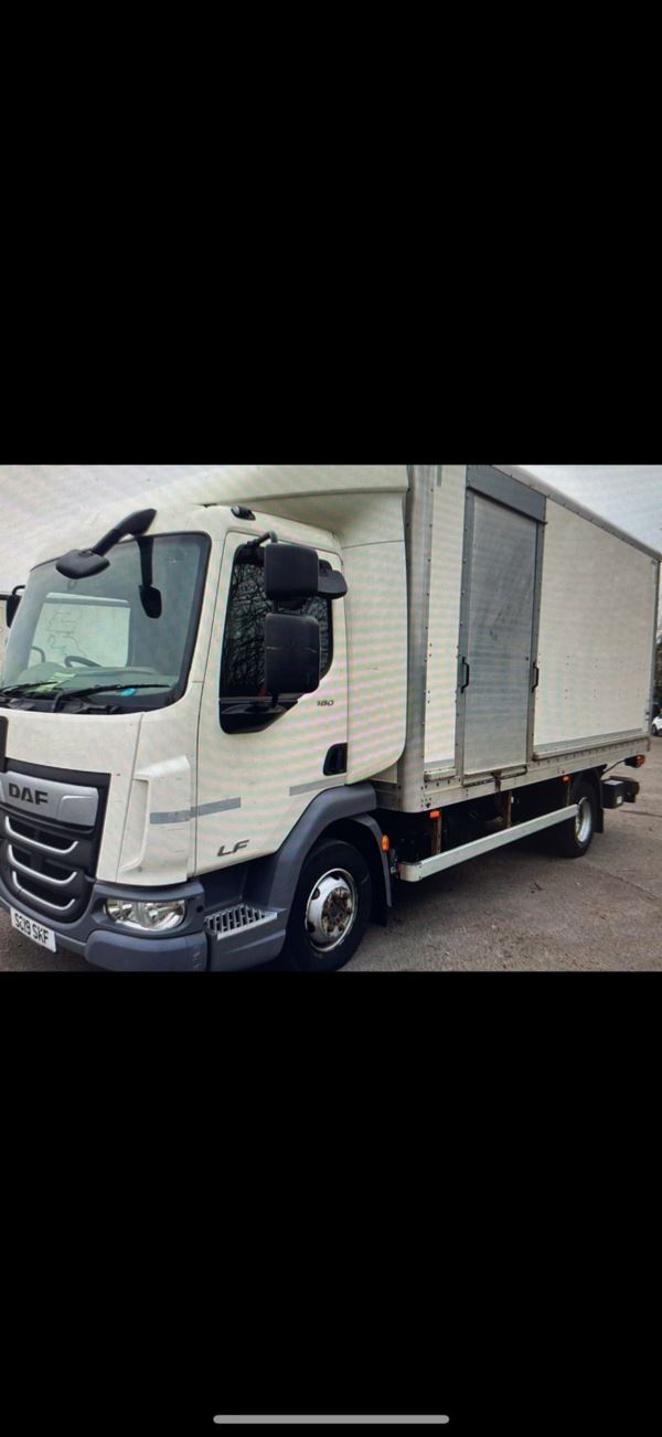 2019 (19) Daf Trucks LF 180 7.5ton 17.5ft box 1.5t tail lift For Sale In Chorley, Lancashire