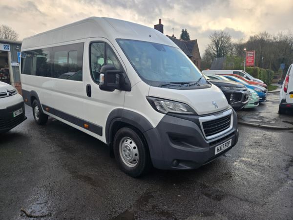 2017 (17) Peugeot Boxer 2.0 BlueHDi H2 minibus 130ps For Sale In Chorley, Lancashire