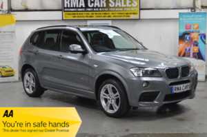 2012 62 BMW X3 xDrive20d M Sport Step Auto LOW MILEAGE 4x4 5 Doors ESTATE