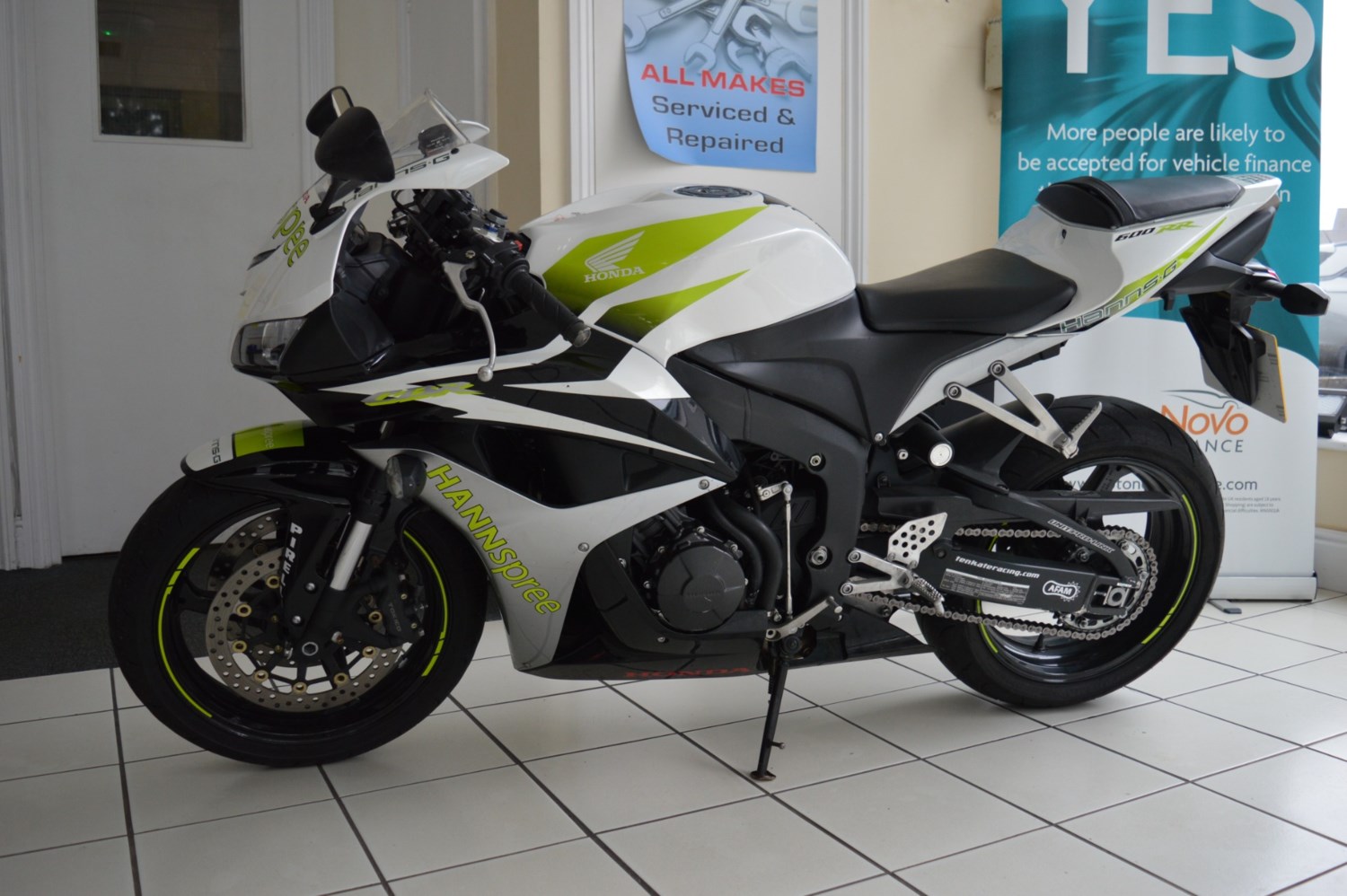 Used Honda CBR CBR600RR 8 HANNSPREE VERY LOW MILEAGE for sale in Lydney Gloucestershire R M A Car Sales