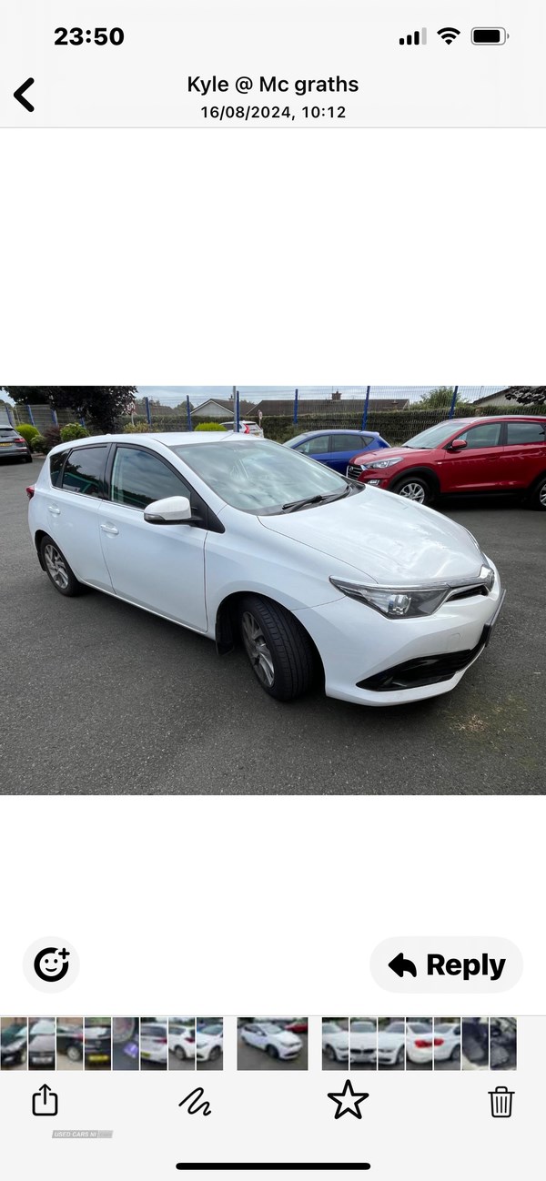 Toyota Auris Listing Image