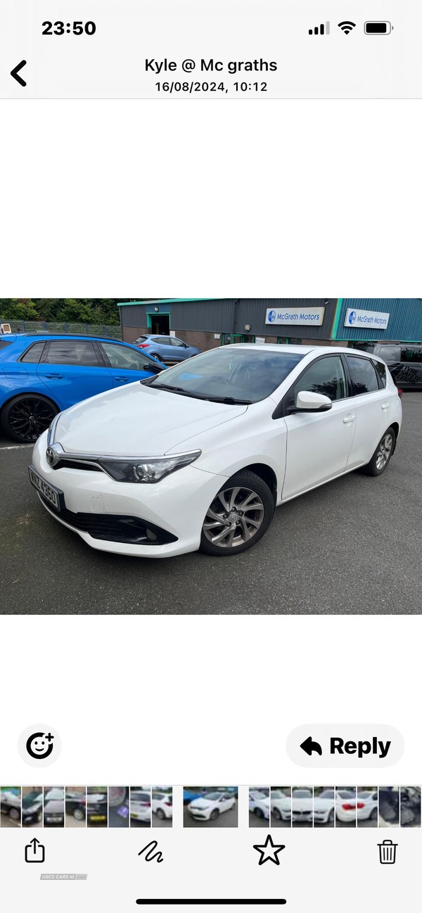 Toyota Auris Listing Image