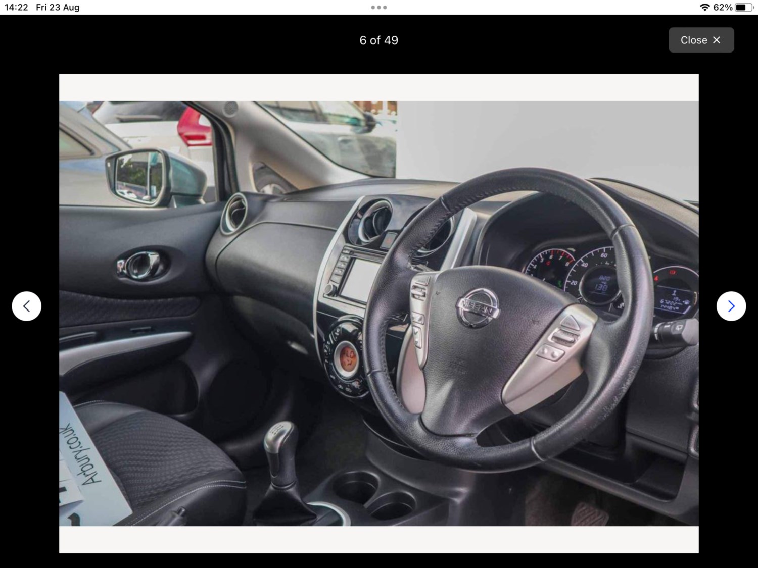 Nissan Note Listing Image