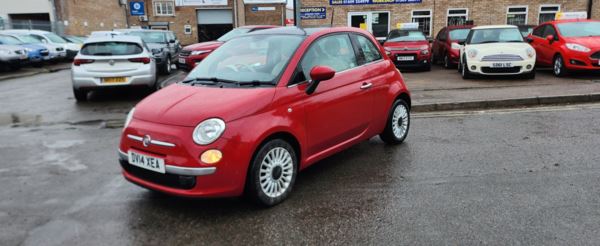 2014 (14) Fiat 500 0.9 TwinAir Lounge 3dr For Sale In Loughborough, Leicestershire