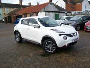 2017 17 Nissan Juke 1.5 dCi Tekna 5dr, 53,000 miles fsh, Satnav, Leather, Cruise, Heated seats. 5 Doors HATCHBACK