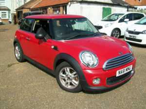 2011 61 MINI HATCHBACK 1.6 One D 3dr, £20 road tax, Aircon, Alloys, Cd/radio. 3 Doors HATCHBACK