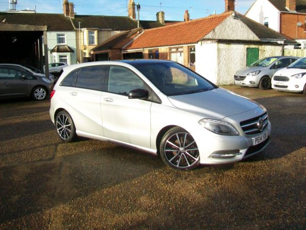 2014 (14) Mercedes-Benz B CLASS B180 CDI Sport 5dr, £35 tax, Panoramic roof, Leather, Reversing camera. For Sale In Lowestoft, Suffolk