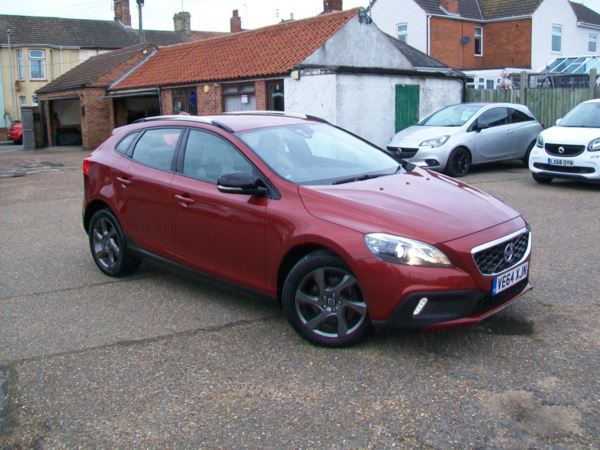 2015 (64) Volvo V40 D2 Cross Country Lux 5dr Automatic, £20 tax, Only 64,000 miles fsh, Leather For Sale In Lowestoft, Suffolk