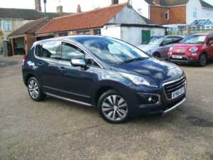 2015 65 Peugeot 3008 1.6 BlueHDi 120 Active Automatic, Only 47,000 miles with fsh, £20 road tax. 5 Doors HATCHBACK