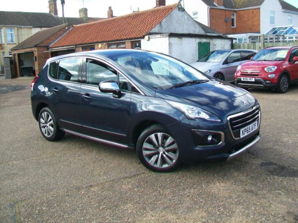 2015 (65) Peugeot 3008 1.6 BlueHDi 120 Active Automatic, Only 47,000 miles with fsh, £20 road tax. For Sale In Lowestoft, Suffolk