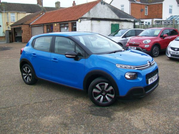 2017 (67) Citroen C3 1.2 PureTech 82 Feel 5dr, 47,000 miles with fsh, Aircon, Cruise, Alloys. For Sale In Lowestoft, Suffolk