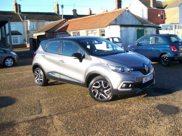 2017 (67) Renault Captur 0.9 TCE 90 Dynamique Nav 5dr, Only 27,000 miles with fsh, Satnav, Cruise. For Sale In Lowestoft, Suffolk