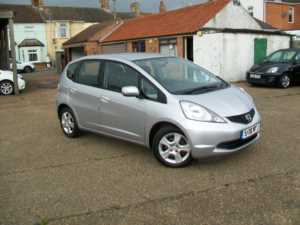 2010 10 Honda Jazz 1.4 i-VTEC ES 5dr, Only 40,000 miles with fsh, Aircon, Alloys, Cd/radio. 5 Doors HATCHBACK