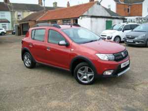 2018 18 Dacia Sandero Stepway 1.5 dCi Laureate 5dr, 52,000 mies fsh,Leather, Satnav, Cruise, Aircon, 5 Doors HATCHBACK