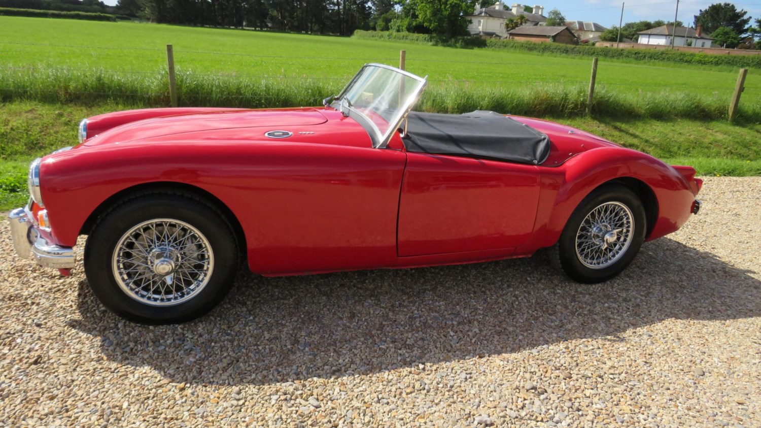 1960 (N) MG A WITH FULL WEATHER GEAR For Sale In Lymington, Hampshire