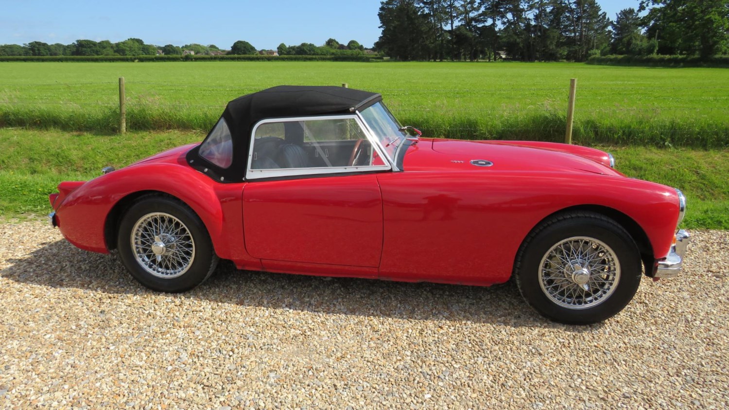 1960 (N) MG A WITH FULL WEATHER GEAR For Sale In Lymington, Hampshire