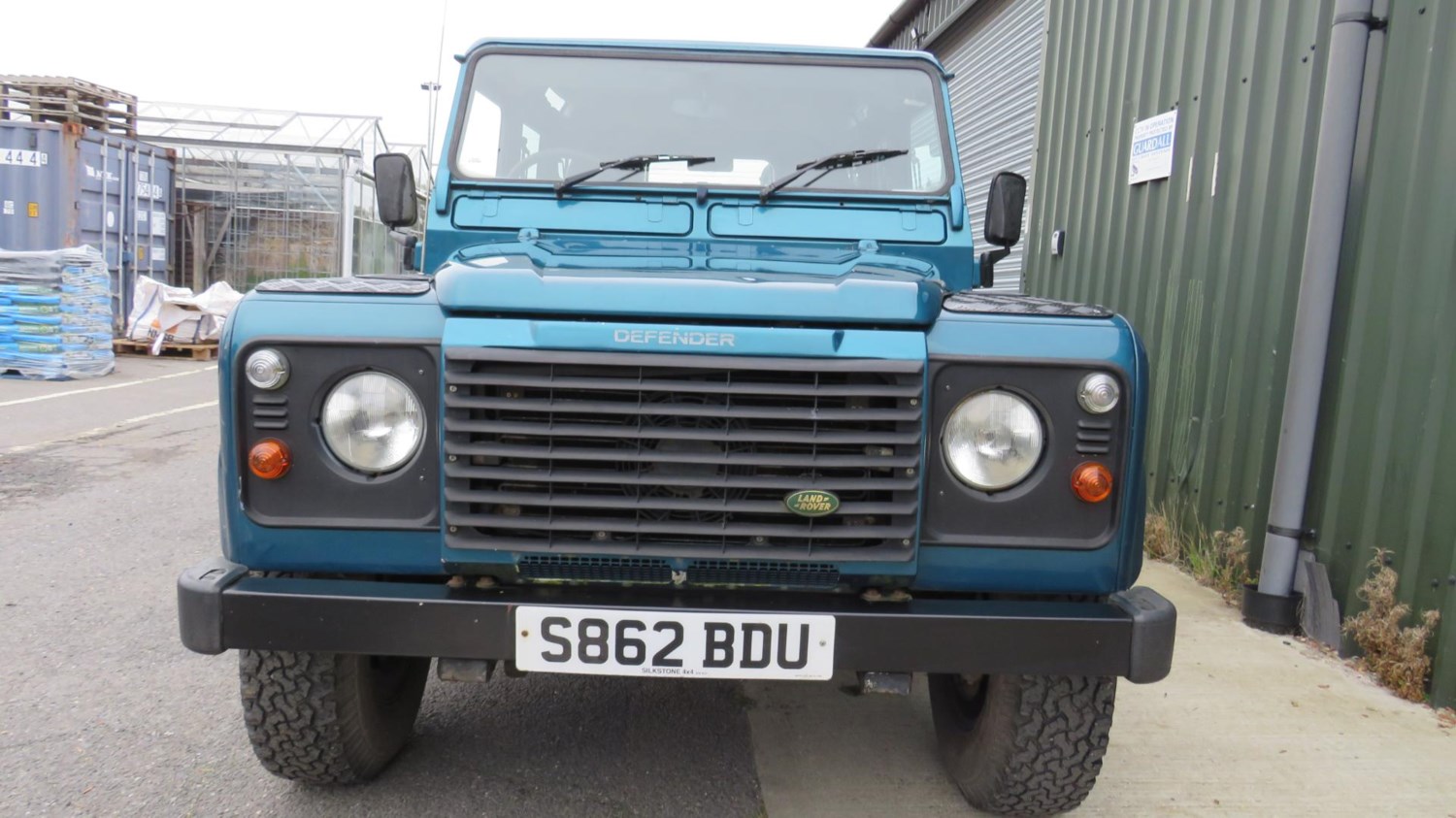 1998 (S) Land Rover 110 DEFENDER COUNTY SWTDI EARLY TD5 LWB PRE LAUNCH MARKETING VEHICLE WITH AIR CON For Sale In Bashley, Hampshire