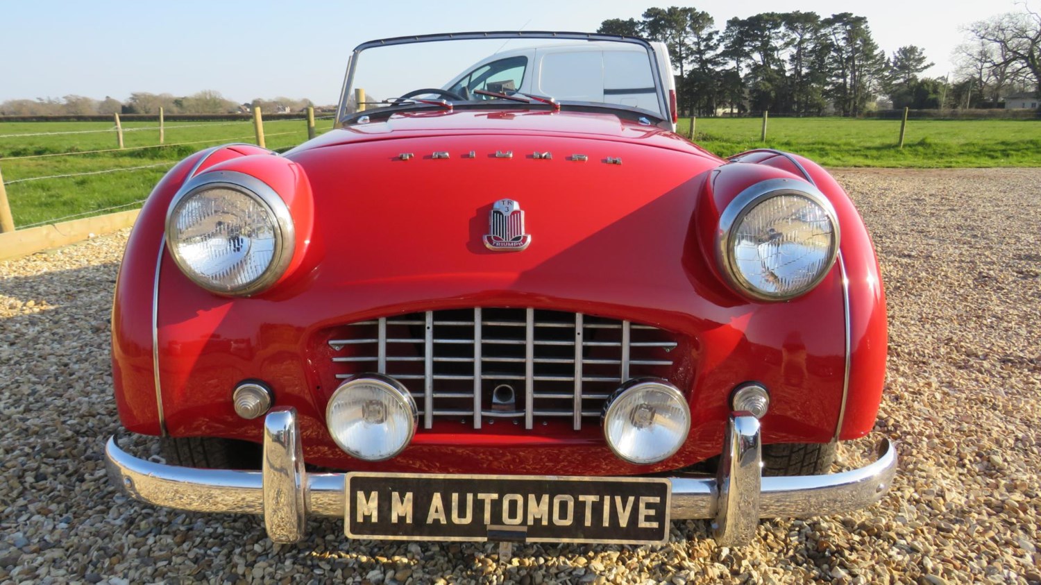 1956 (2) Triumph TR 3 SPORTS ROADSTER 4 SPEED MANUAL WITH OVERDRIVE For Sale In Bashley, Hampshire