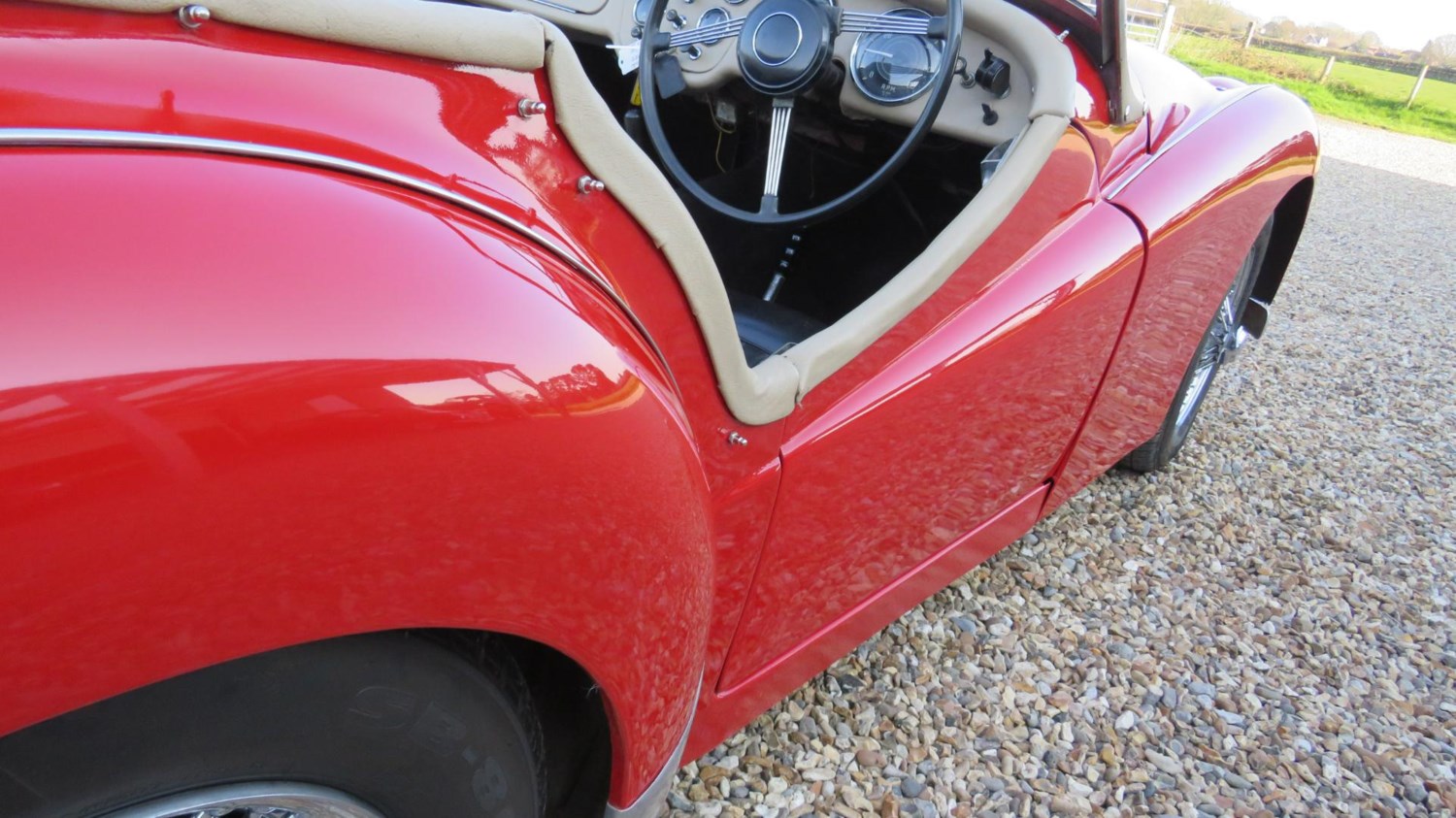 1956 (2) Triumph TR 3 SPORTS ROADSTER 4 SPEED MANUAL WITH OVERDRIVE For Sale In Bashley, Hampshire