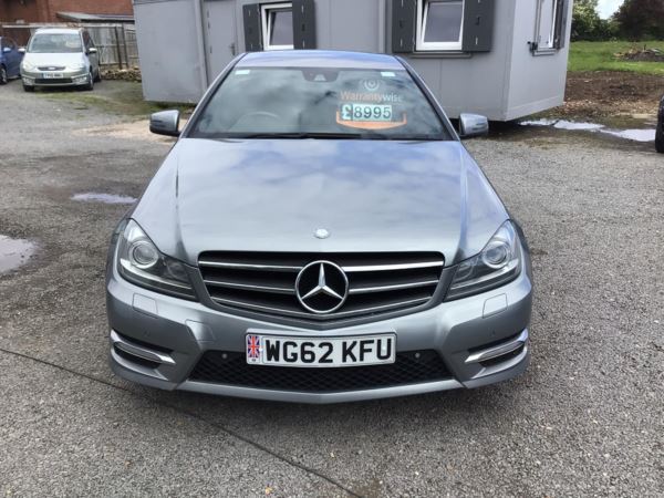 2012 (62) Mercedes-Benz C Class C250 CDI BlueEFFICIENCY AMG Sport 2dr AUTO ***BRAND NEW AMG ALLOY WHEELS*** For Sale In Spalding, Lincolnshire