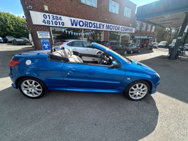 2006 (06) Peugeot 206 1.6 ALLURE CONVERTIBLE NEW MOT For Sale In Stourbridge, West Midlands