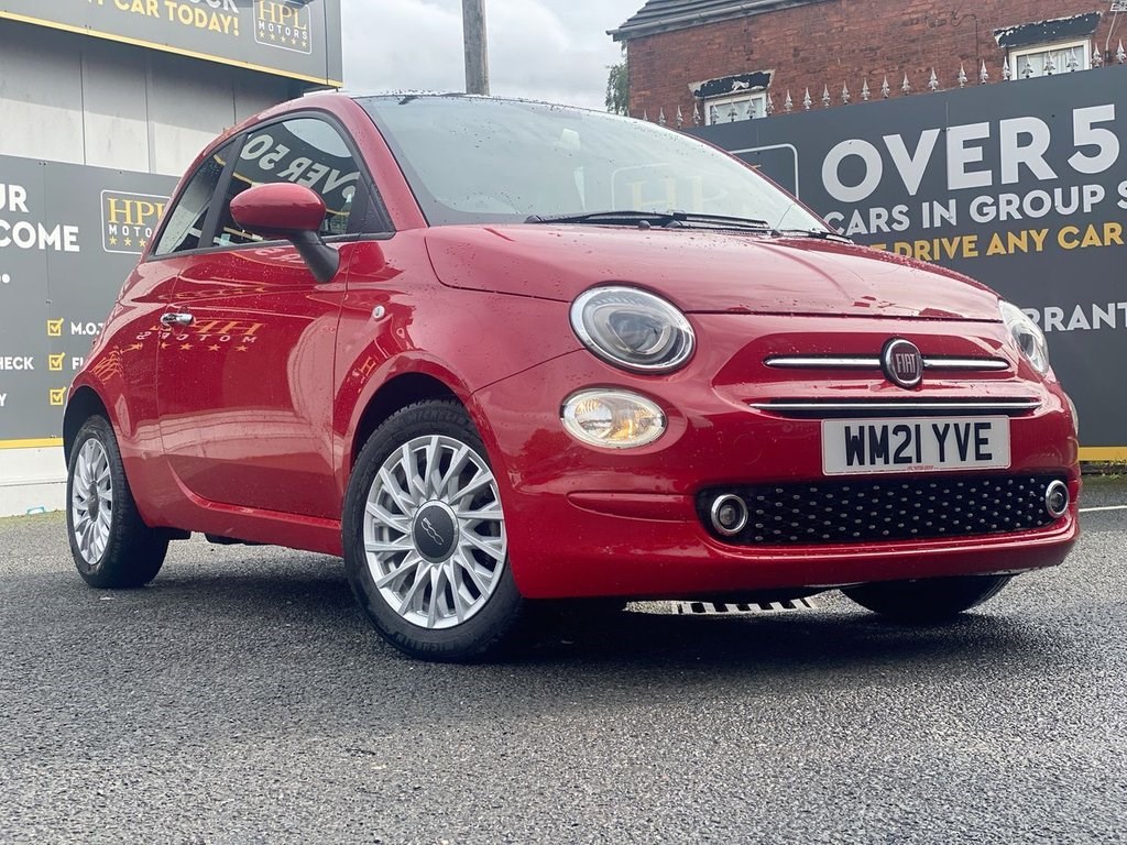 2021 used Fiat 500 1.0 LOUNGE MHEV 3d 69 BHP